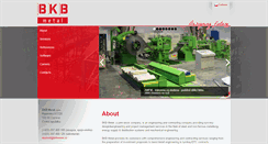 Desktop Screenshot of bkbmetal.cz